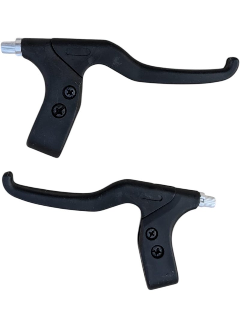 مقبض فرامل بلاستيكي متين للدراجة، يمين ويسار، متوافق مع مختلف أنواع مقود الدراجات - Image 1