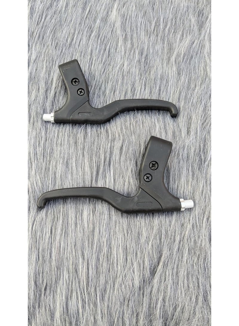 مقبض فرامل بلاستيكي متين للدراجة، يمين ويسار، متوافق مع مختلف أنواع مقود الدراجات - Image 2