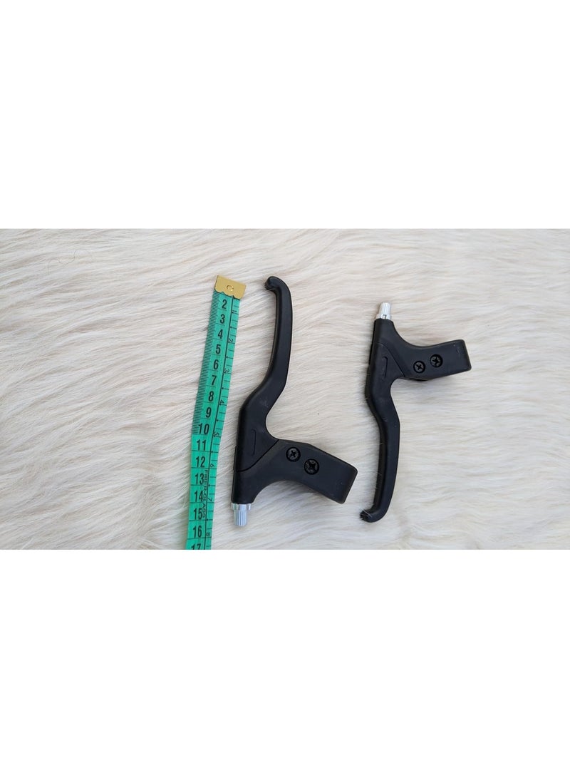 مقبض فرامل بلاستيكي متين للدراجة، يمين ويسار، متوافق مع مختلف أنواع مقود الدراجات - Image 4