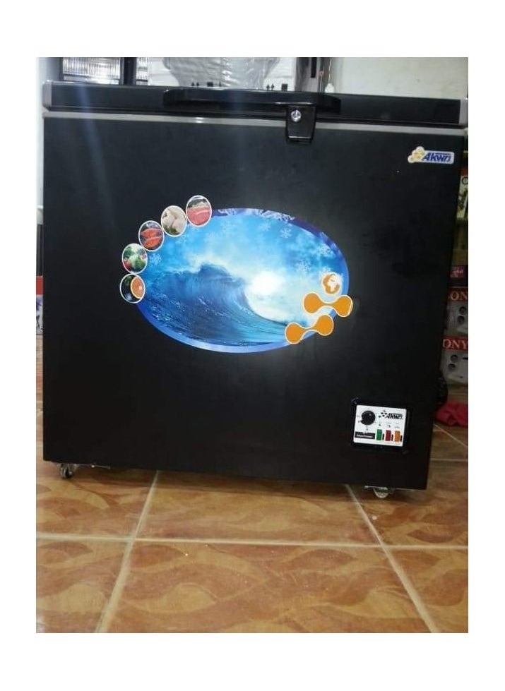 Akwrj - Aquarj Avant Deep Freezer 175 Liter Black DF175FB - Image 1