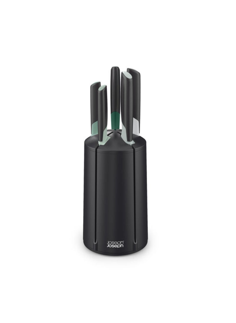 Joseph Joseph Joseph joseph elevate knives carousel set 5pc editions sage  - Image 1