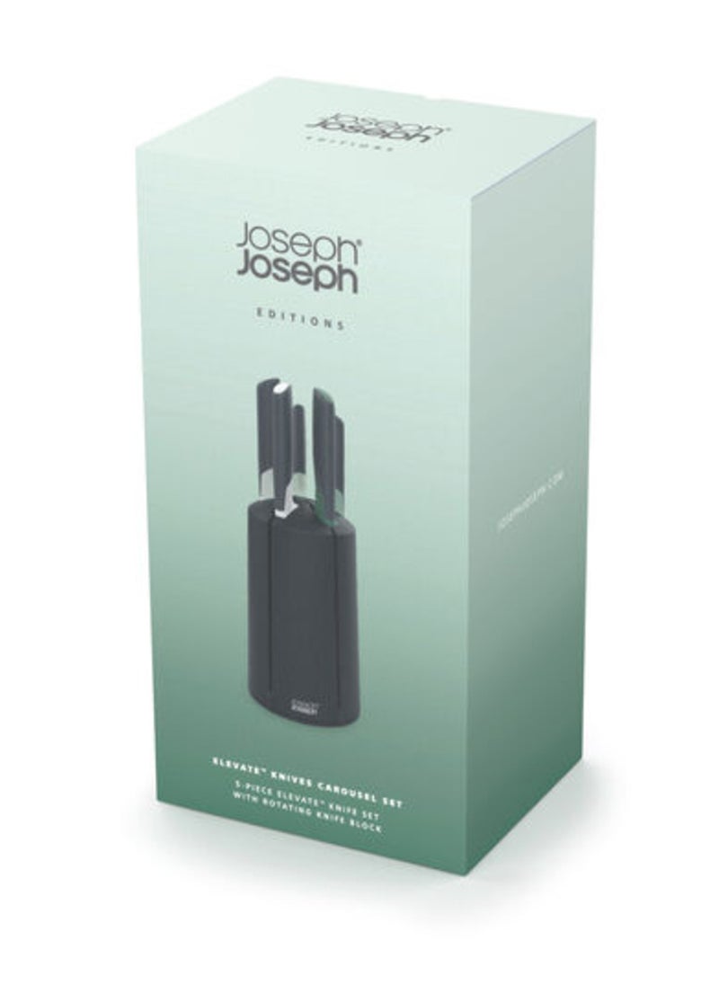 Joseph Joseph Joseph joseph elevate knives carousel set 5pc editions sage  - Image 4