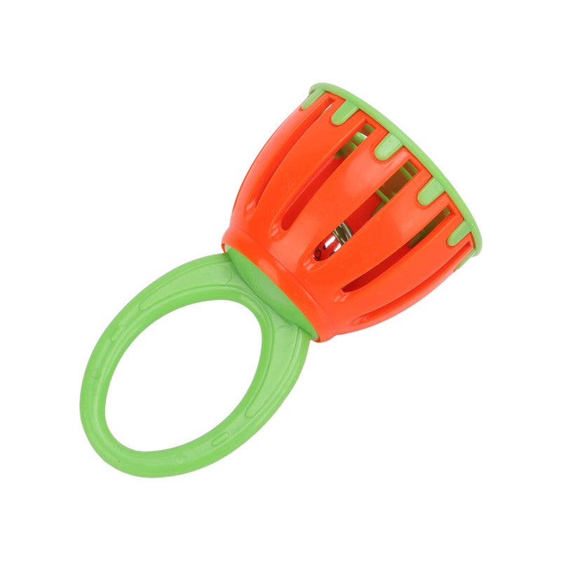 Baby Cage Bell Smooth Burr-Free Oval Handle Rattle Handbell - Detachable Safe Cleaning Orff Percussion Instrument for Baby Early Education - Image 3