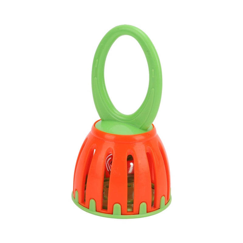 Baby Cage Bell Smooth Burr-Free Oval Handle Rattle Handbell - Detachable Safe Cleaning Orff Percussion Instrument for Baby Early Education - Image 2