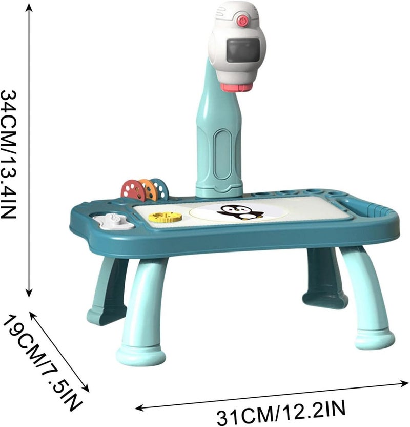 klarako Drawing Projector for KidsChildren Projection Drawing Board, Trace and Draw Projector Toy, Improve Creativity Imagination, Christmas Learning Games for Kids Ages (O) - Image 5