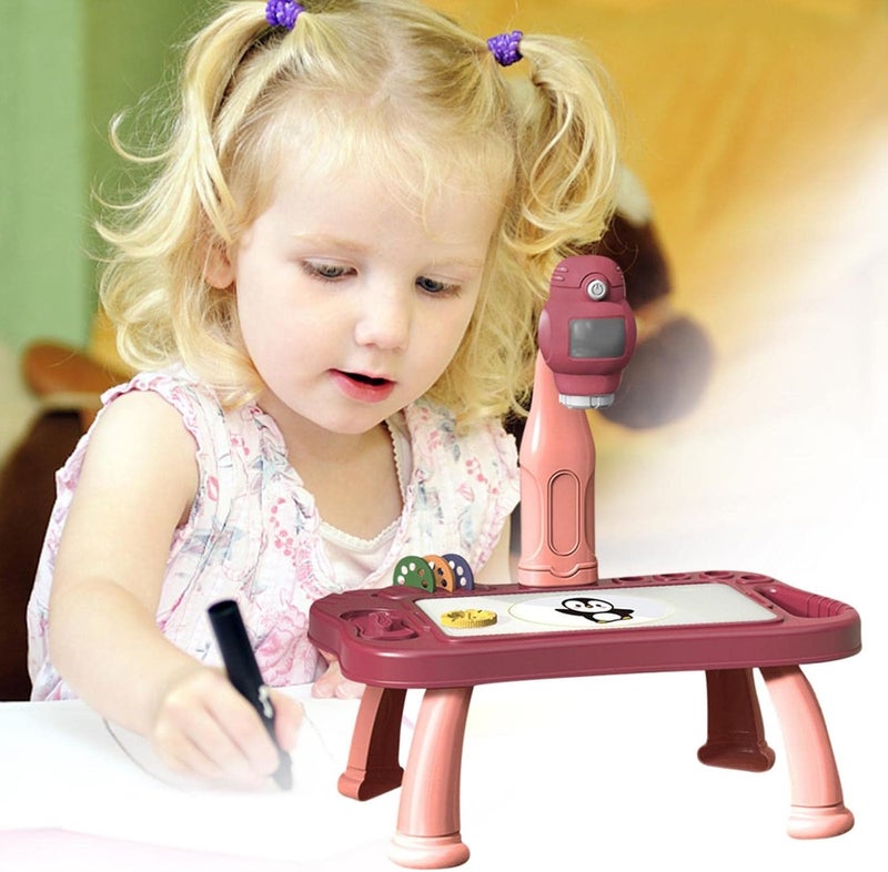 klarako Drawing Projector for KidsChildren Projection Drawing Board, Trace and Draw Projector Toy, Improve Creativity Imagination, Christmas Learning Games for Kids Ages (O) - Image 3