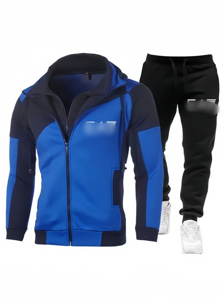 KUYING Men's Loose Sportswear And Sports Pants Two-Piece Set  - Image 1