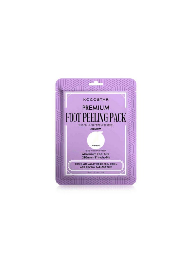 KOCOSTAR Kocostar Premium Medium Foot Peeling Pack Foot Cream 