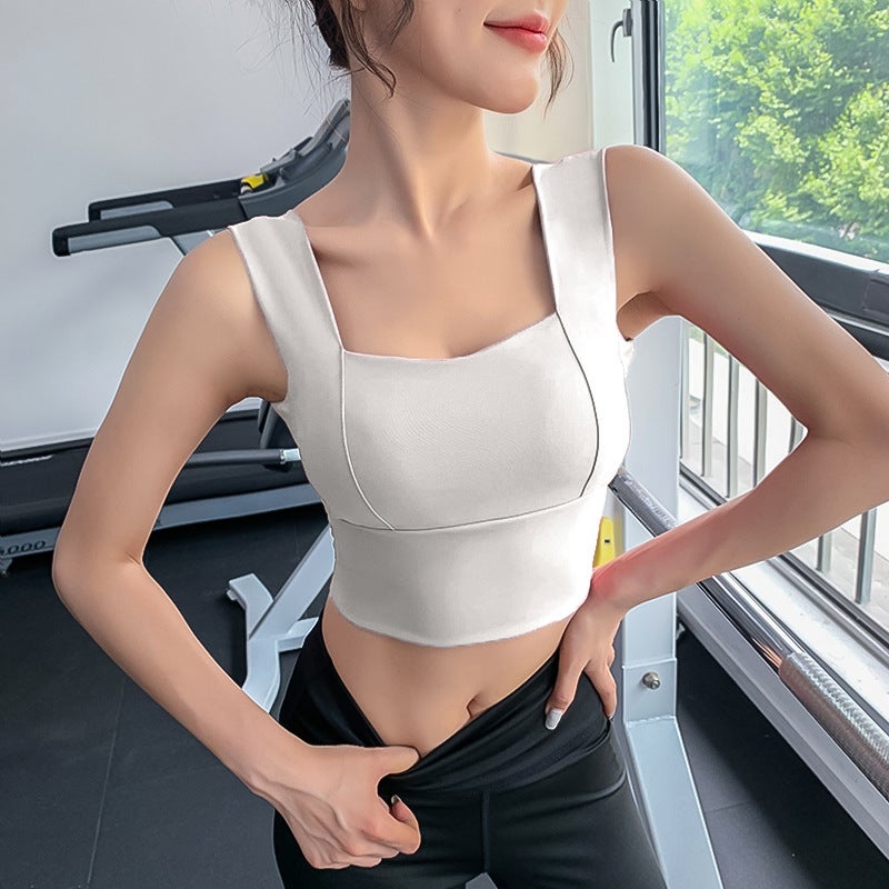 Sports Underwear Women'S Shock Absorption Anti-Sagging Running Vest Push-Up Shaping Beautiful Back Shock-Proof Bra Fitness Yoga Clothing Summer - Image 1