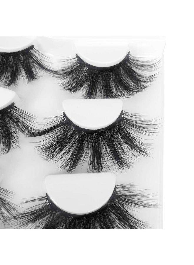 mikiwi - 25Mm Faux Mink Lashes, 25Mm Lashes, 6D Faux Mink Lashes, Faux Mink Eyelashes, Dramatic Lashes, 25Mm Faux Mink Eyelashes (6D4-01) - Image 1