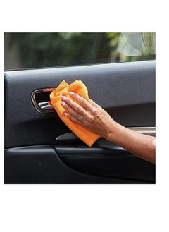 ARMOR ALL Microfibre Cleaning Cloths (3 Units), Gently Lifts Away Grime And Grease  - Image 2