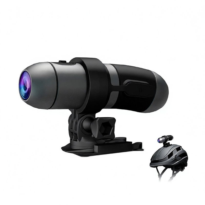 Helmet Camera: 2K Dual Recording 170° Wide Angle - SC500AI Sensor H.265 Compression Wireless Control Bike Camera for Motorcycle Bicycle Riders - Image 1
