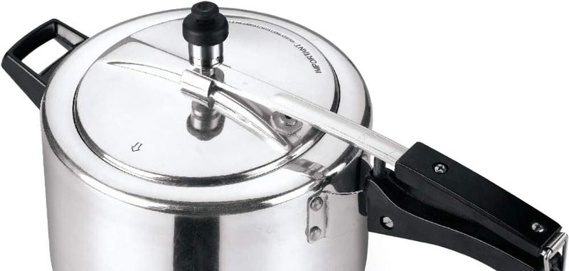 RAJ Aluminum Pressure Cooker, Silver-Rpci02 - Image 3