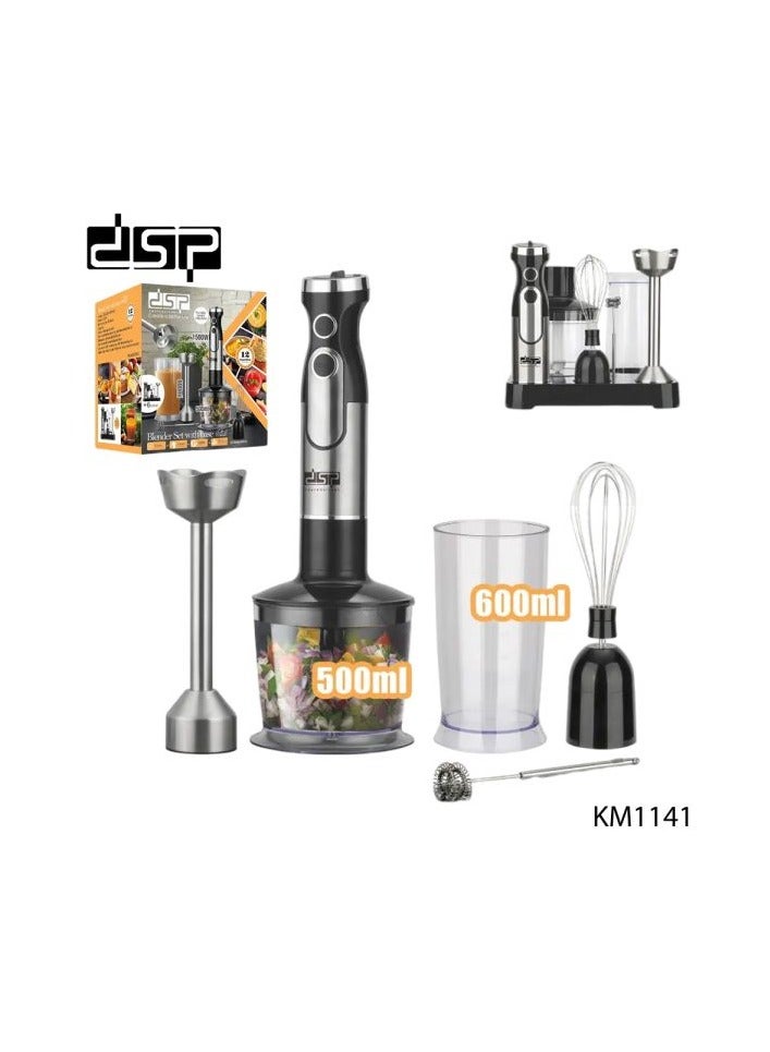 DSP KM1141, Blender Set with Base 6-in-1 - Image 2