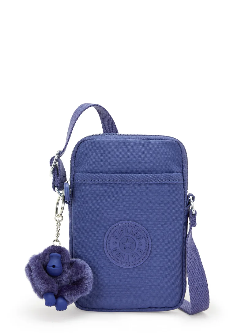 Kipling Tally Phone Bag With Adjustable Crossbody Strap Ocean Blue