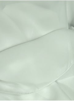 Perfectory PERFECTORY Women Lightweight Solid Chiffon Hijab Shawl Soft Premium Abaya Shawl Wrap Scarves, Long Bridal Hijab Scarf- Off White  - Image 2