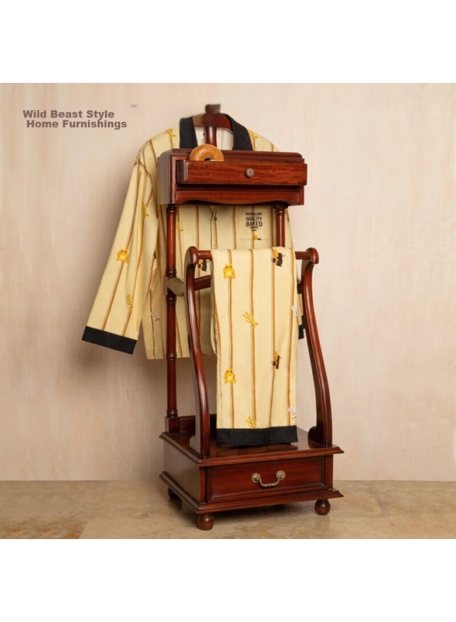 Tbh Magical Animal All-cotton Brushed Home Wear Set, Suitable For Outdoor Wear, Four Seasons Couple Pajamas, Xs - Image 1