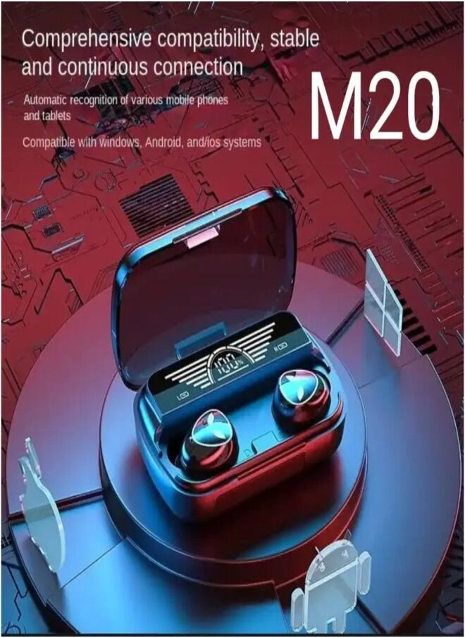 Generic - M20 Tws Wireless Earbuds With Noise Cancelling Feature - Bluetooth Headphone - Image 1