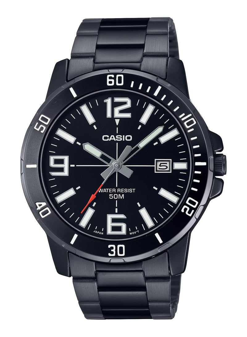 CASIO MTP-VD01B-1BVUDF Enticer Quartz Stainless Steel Men's Watch - Image 1