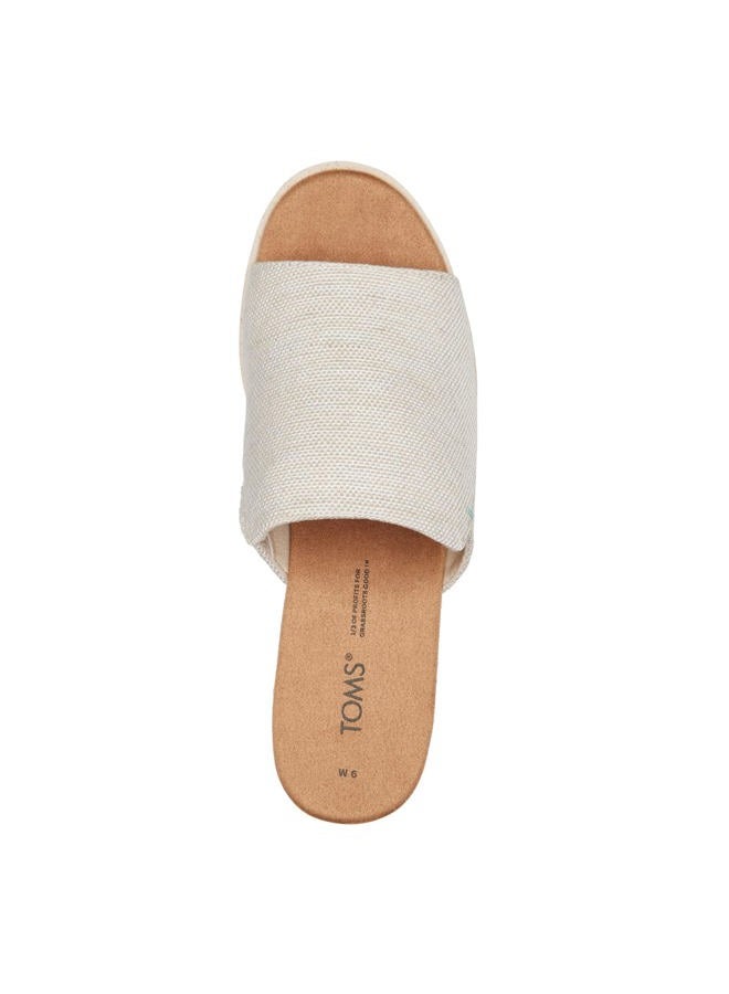 TOMS Women's Diana Mule Heeled Sandals, Natural, 36.5 EU - Image 5