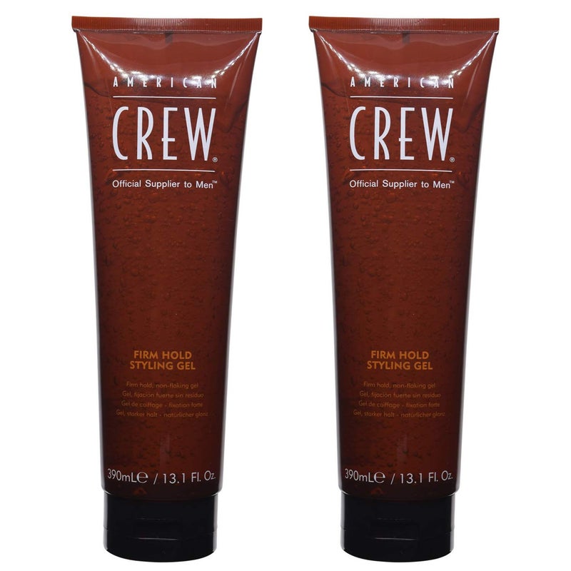 American Crew Firm Hold Styling Gel, 13.1 Fluid Ounce (Pack of 2) - Image 1