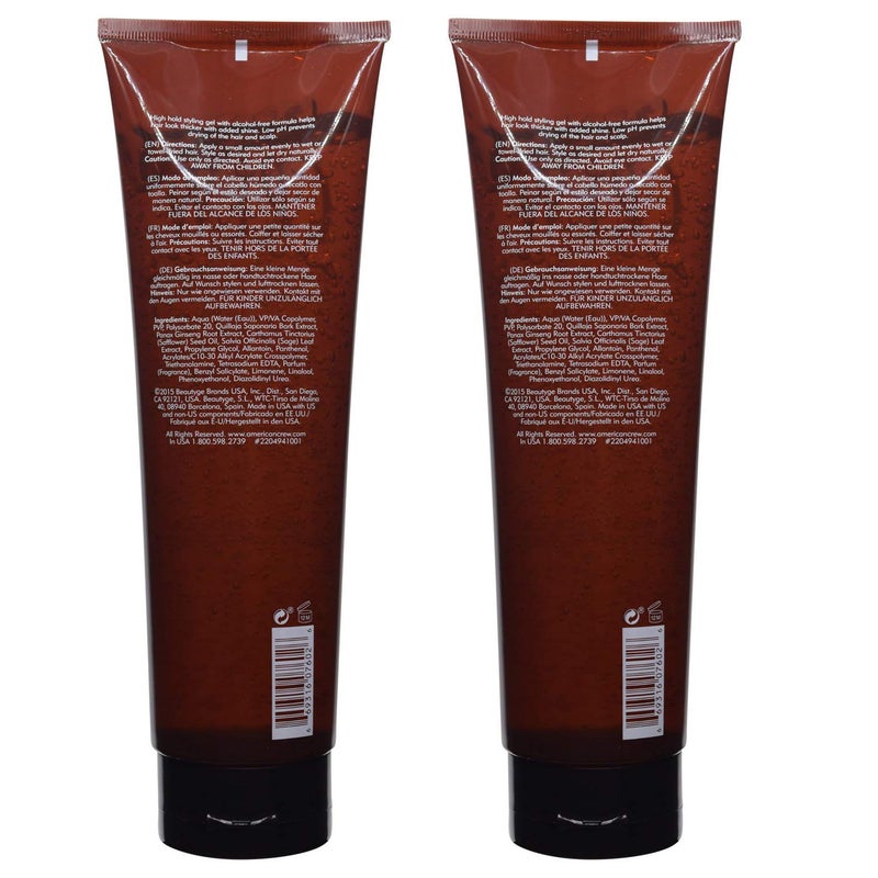 American Crew Firm Hold Styling Gel, 13.1 Fluid Ounce (Pack of 2) - Image 2