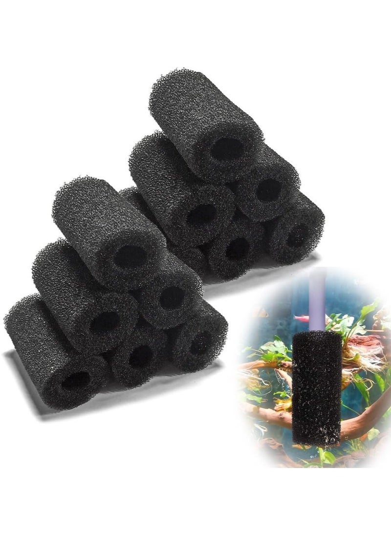 كابتن تيك 12PCS Pre-Filter Foam Sponge Roll Aquarium Filter Intake Cover for Fish Tank, Sponge for Aquarium Fish Tank - Image 1