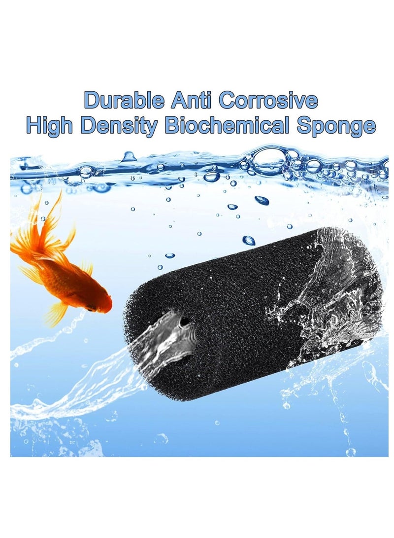 كابتن تيك 12PCS Pre-Filter Foam Sponge Roll Aquarium Filter Intake Cover for Fish Tank, Sponge for Aquarium Fish Tank - Image 4