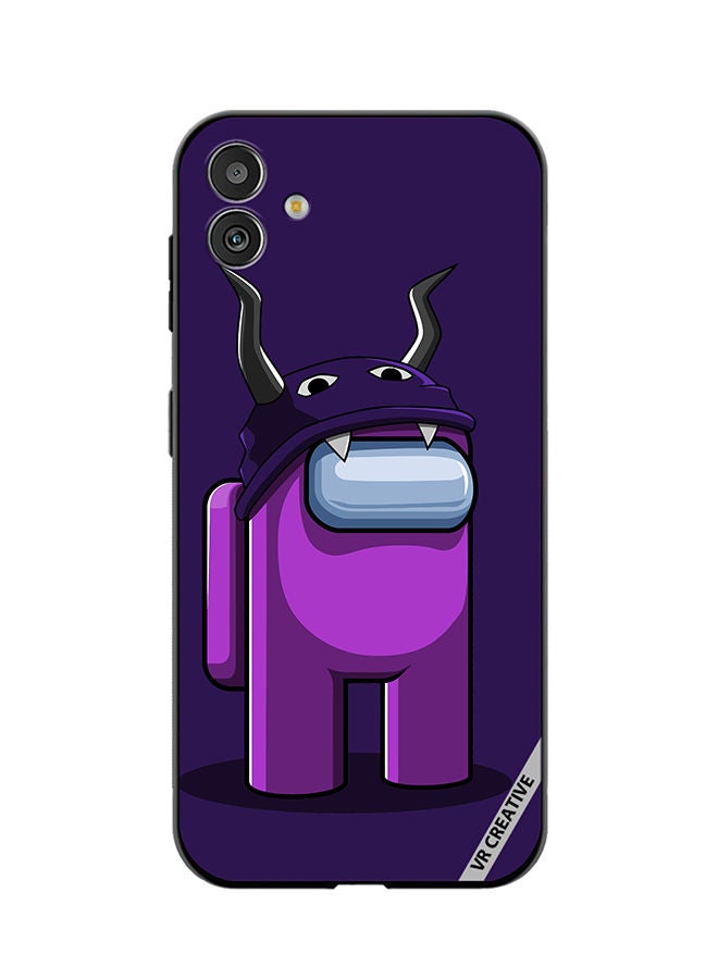 VR CREATIVE Protective Case Cover For Samsung Galaxy M13 5G Popular Game Among Us In Halloween Design Multicolour - Image 1