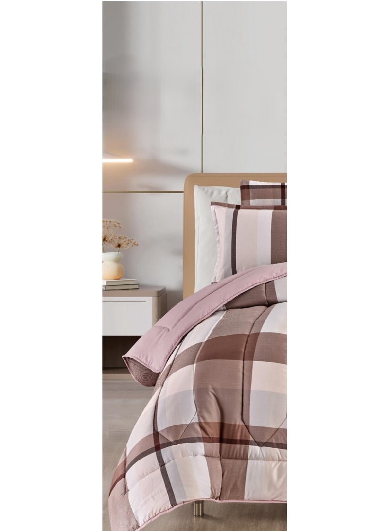 مارك مفرش نفرين مشجر ذو طابع وجهين ليمنحك صيف منعش مع خامات الميكروفايبر مقاس 220*240 سم - Image 2