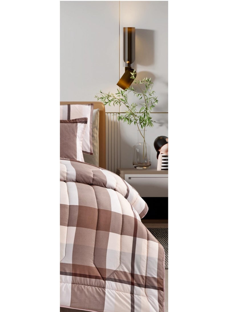 مارك مفرش نفرين مشجر ذو طابع وجهين ليمنحك صيف منعش مع خامات الميكروفايبر مقاس 220*240 سم - Image 4