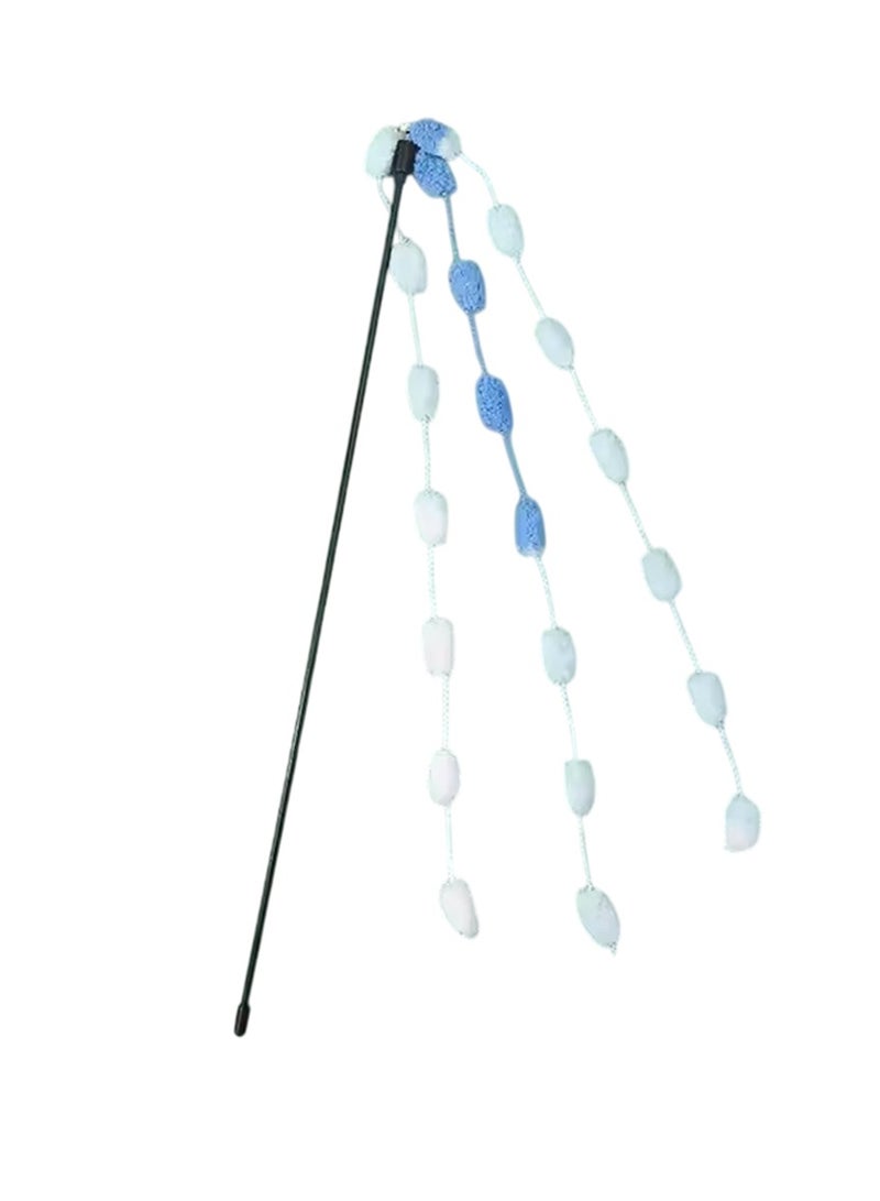 لعبة عصا دعابة الكرة القطيفة للقطط - Image 4