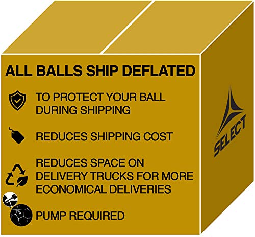 Select Club DB V22 Soccer Ball, Orange/Blue/Yellow, Size 5 - Image 4