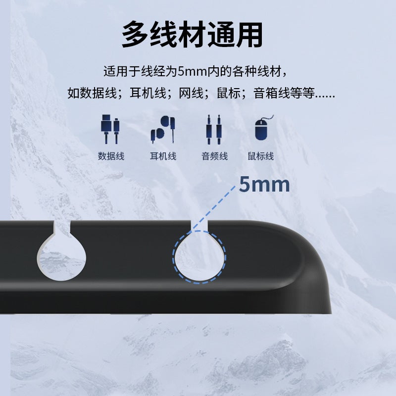 [Dropshipping] Data Cable Organizer, Cable Winder, Desktop Organizer And Storage Tool, Cable Management Tool - Image 5