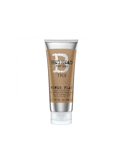 Bed Head Tigi Power Play Mens Hair Gel - Strong Hold - Hair Styling - 200 ml