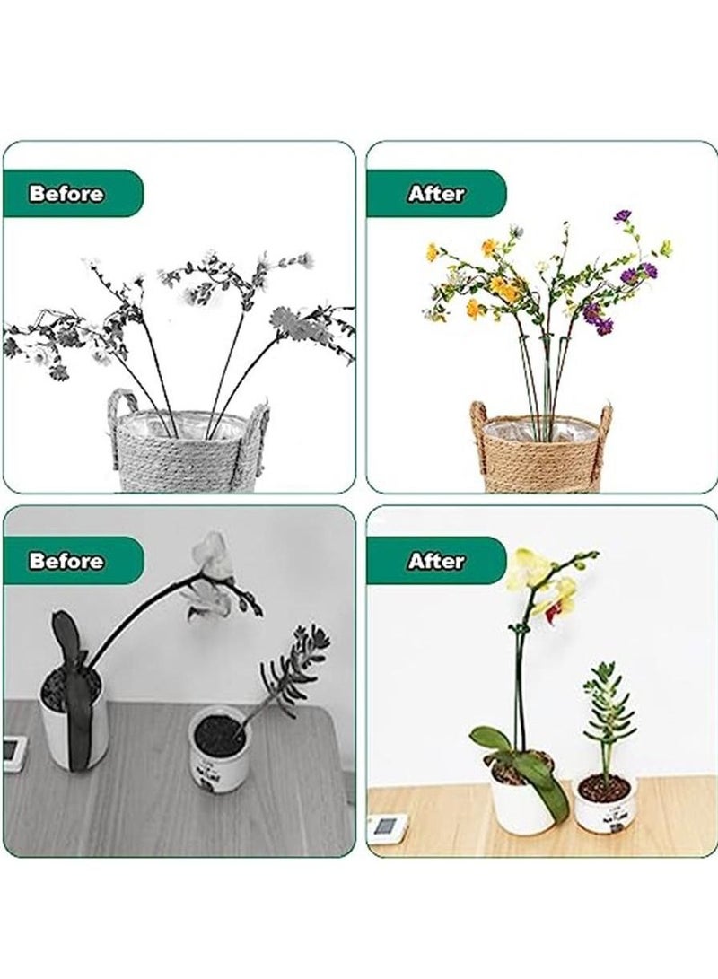 Generic Plant Supports, Pack of 15 Plant Support Sticks, 27 cm Solid Fibreglass Plant Holder for Plant Support, Plant Growth Fixation, Protect Plants from Tilt  - Image 3