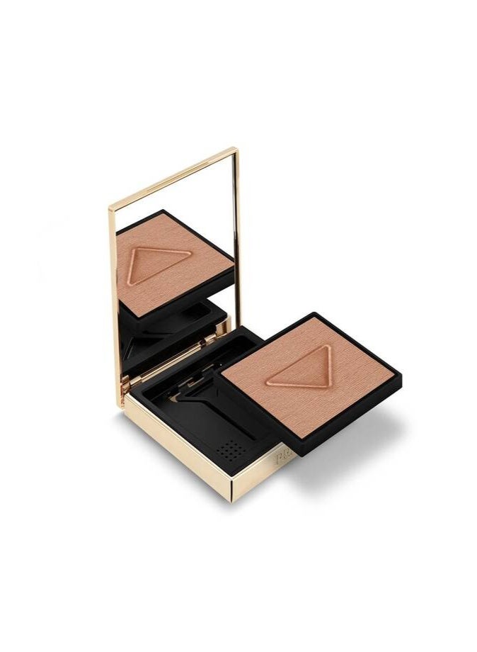 Prada Light Glowing Highlighter Powder 6.8g – 01 5GR Radiant Luminous Glow & Long-Wear Illuminating Face Highlighter - Image 1