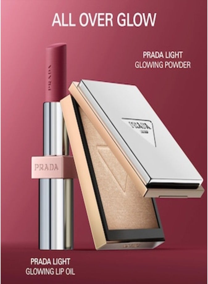 Prada Light Glowing Highlighter Powder 6.8g – 01 5GR Radiant Luminous Glow & Long-Wear Illuminating Face Highlighter - Image 5