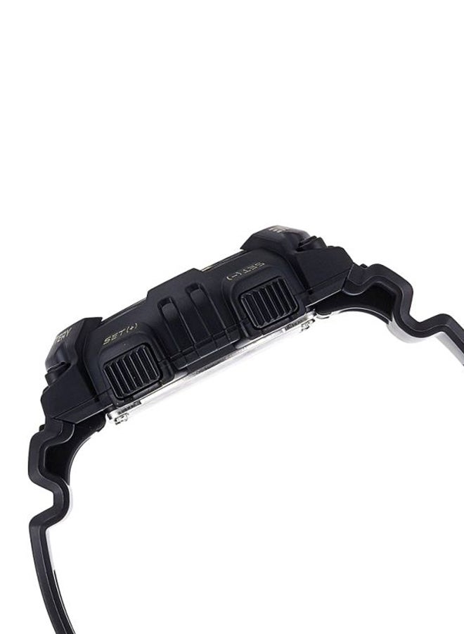 كاسيو ساعة يد رقمية وبعقارب وسوار من الراتينج طراز AEQ-110BW-9A - قياس 47 مم - لون أسود رجال - Image 3