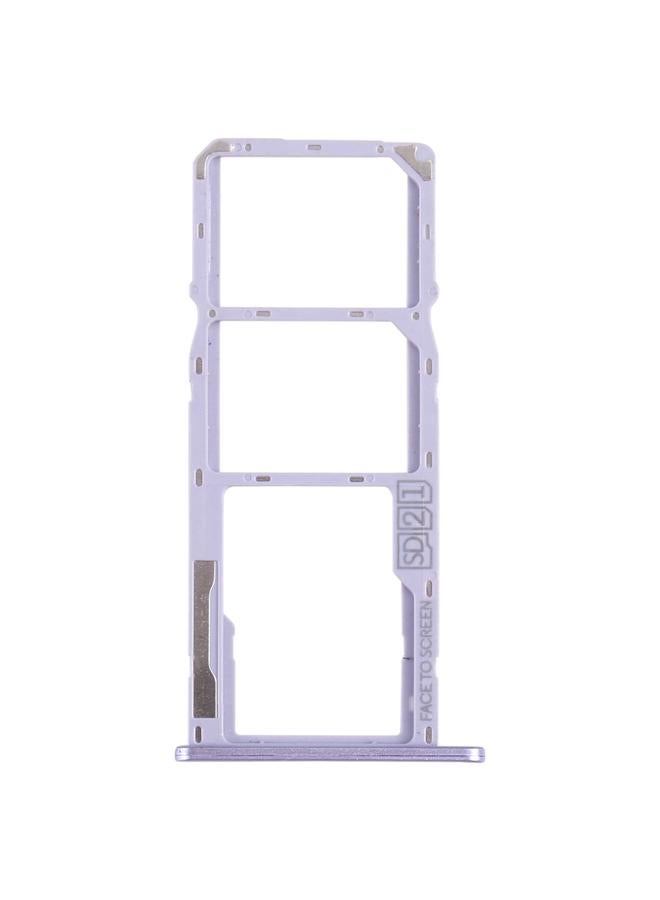 إيروريكس لـ Motorola Moto G7 Play، درج بطاقة SIM + درج بطاقة SIM + درج بطاقة Micro SD (أرجواني) - Image 1