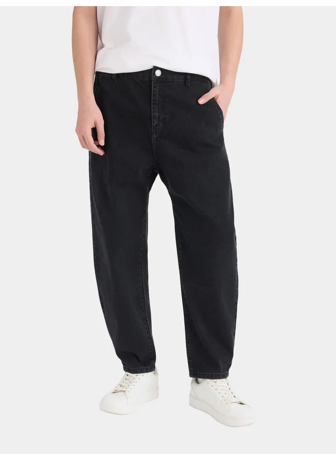 DeFacto DeFacto Men's Dark Wash Black Jeans