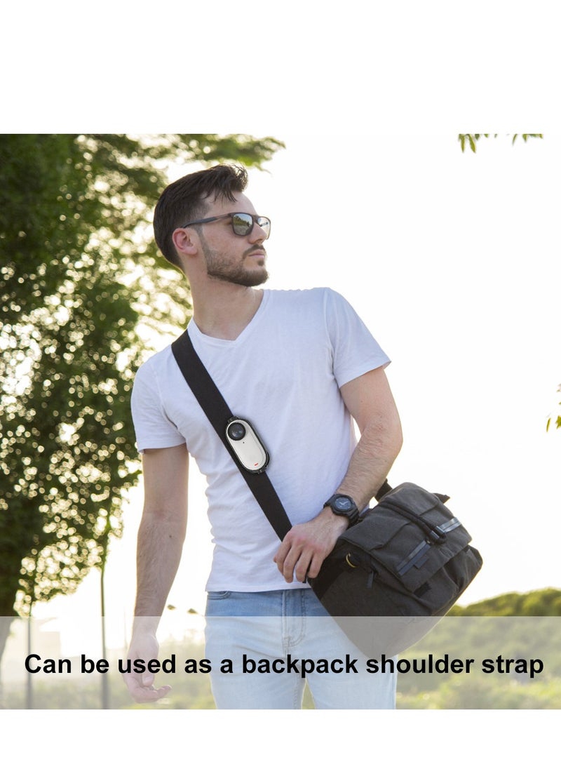 SYOSI - Camera Cap Clip Magnetic Mount Bracket for Insta360 GO3 or GO2 Adjustable Action Camera Baseball Cap Mount Baseball hat Mount for Action Camera  Quick Release Hat Clip for Hands Free Shooting - Image 1