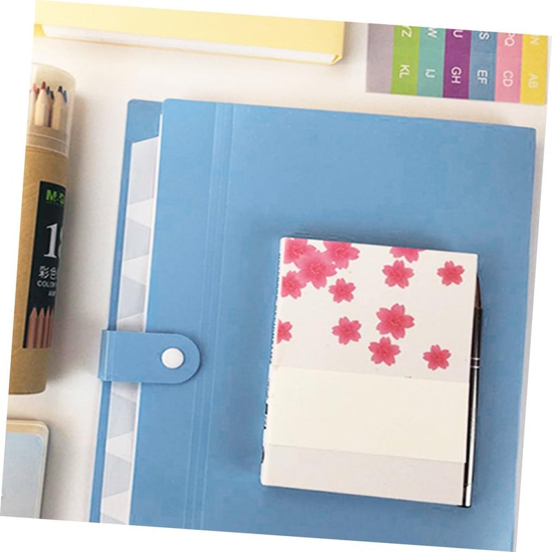 MAGICLULU 4pcs A4 Multi-Layer Accordion File Folder Set, Colored Office Document Organizer with Sorting Pockets for Student and Office Use - Image 5