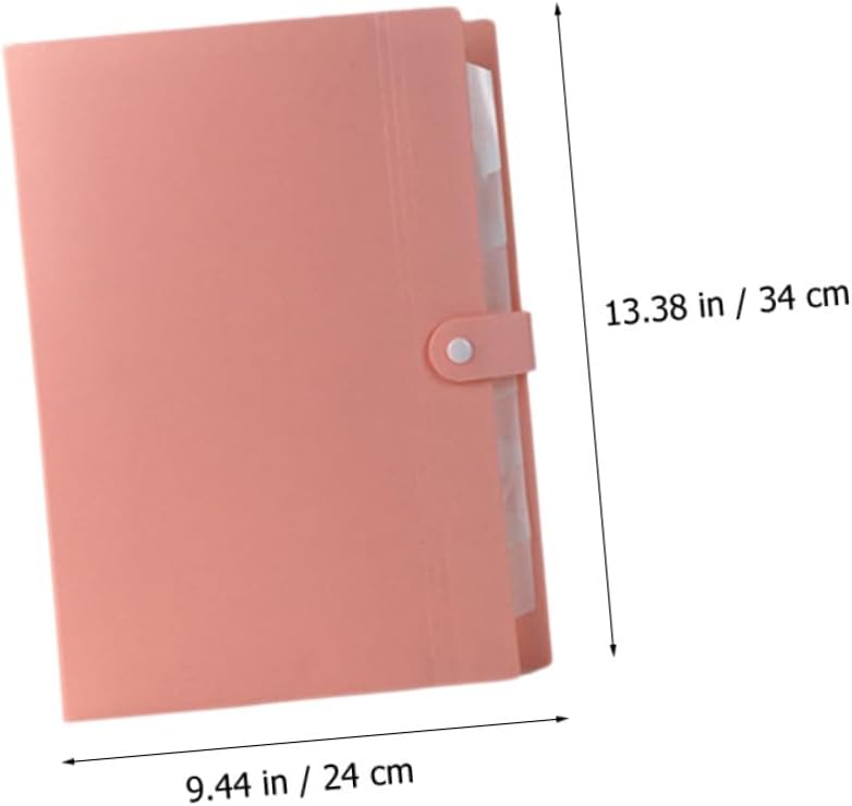 MAGICLULU 4pcs A4 Multi-Layer Accordion File Folder Set, Colored Office Document Organizer with Sorting Pockets for Student and Office Use - Image 2