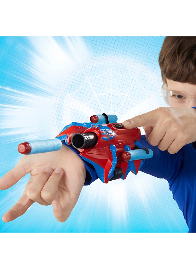 Spider-Man - Marvel NERF Spider-Man Thwip-Tech Blaster, Includes 3 Darts, Web Shooter, Role Play Toy for Kids 5 and Up - Image 1