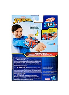 Spider-Man Marvel NERF Spider-Man Thwip-Tech Blaster, Includes 3 Darts, Web Shooter, Role Play Toy for Kids 5 and Up  - Image 3