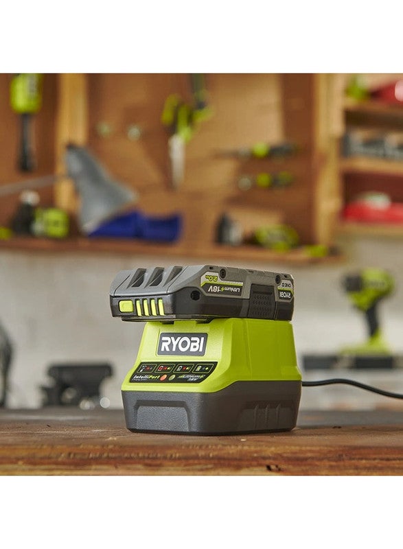 Ryobi Battery and Charger Set, 18V, 2.0Ah, Lithium-ion - Image 2