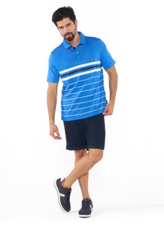NAUTICA Striped Relaxed Dry-fit Polo Shirt  - Image 4