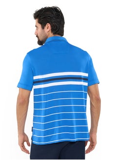 NAUTICA Striped Relaxed Dry-fit Polo Shirt  - Image 3