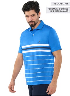 NAUTICA Striped Relaxed Dry-fit Polo Shirt  - Image 2